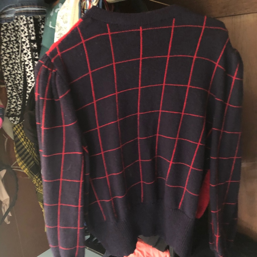 Vintage Adele Simpson Button-Up Sweater Jacket - image 3